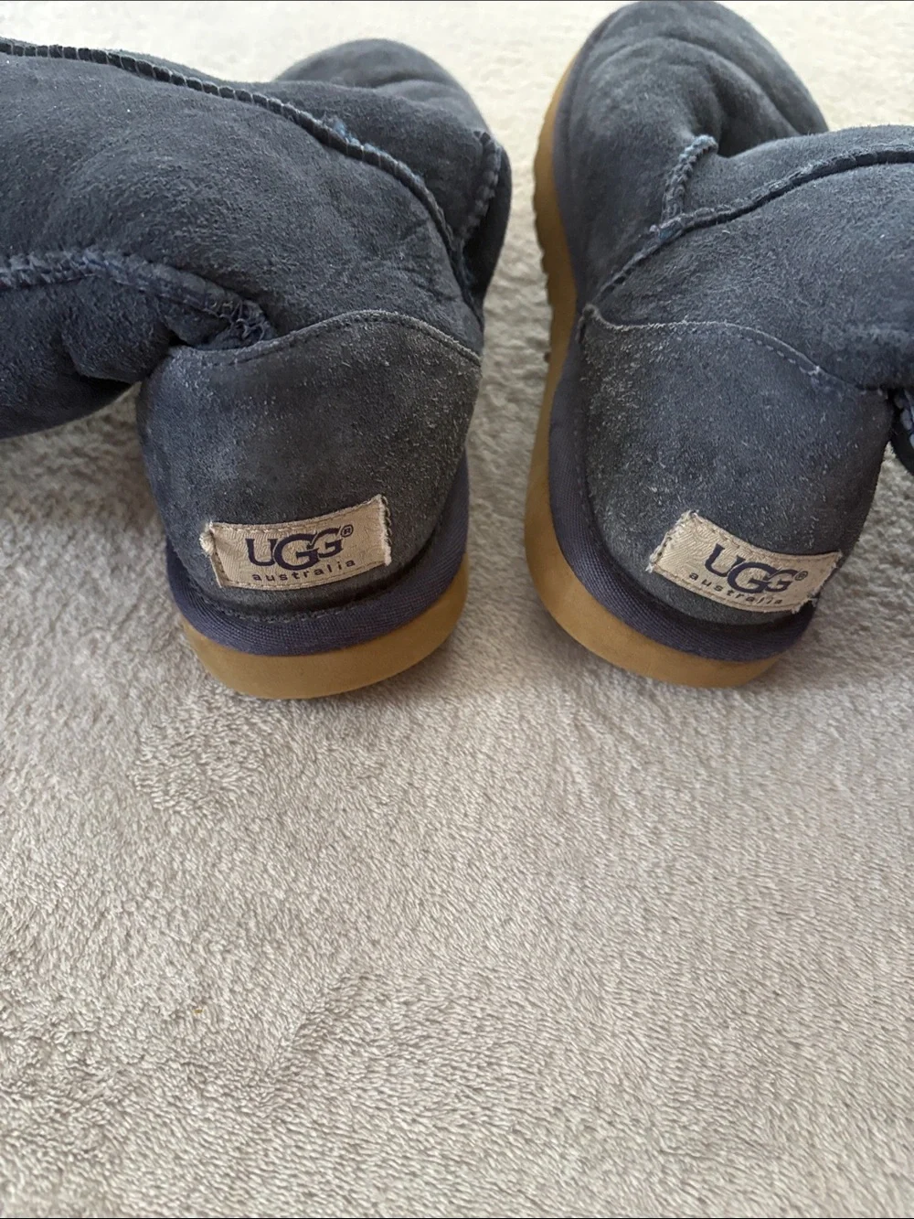 UGG Classic Tall Boots in Navy Blue